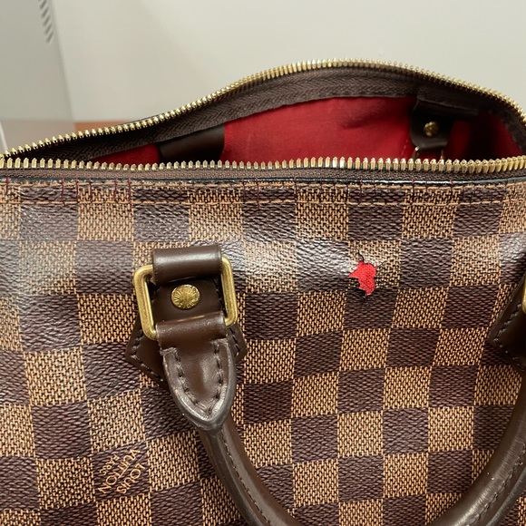 Louis Vuitton Speedy Bandoulière 30 WITH Clèmence Wallet and long strap. - Picture 6 of 10